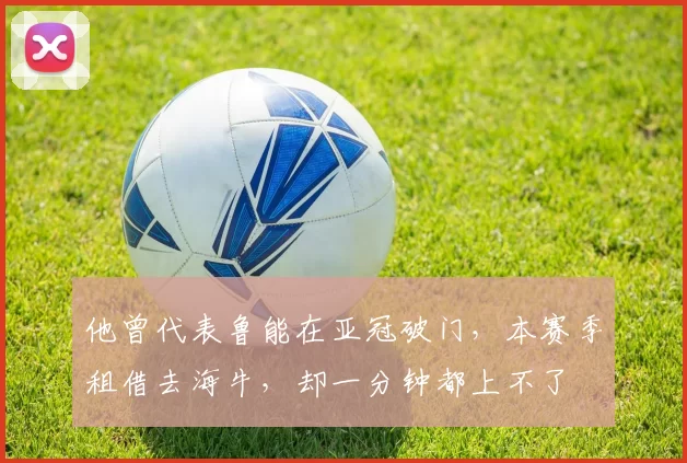 他曾代表鲁能在亚冠破门，本赛季租借去海牛，却一分钟都上不了