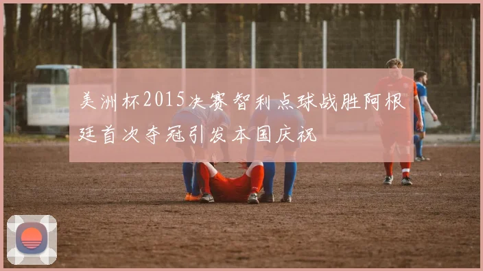 美洲杯2015决赛智利点球战胜阿根廷首次夺冠引发本国庆祝